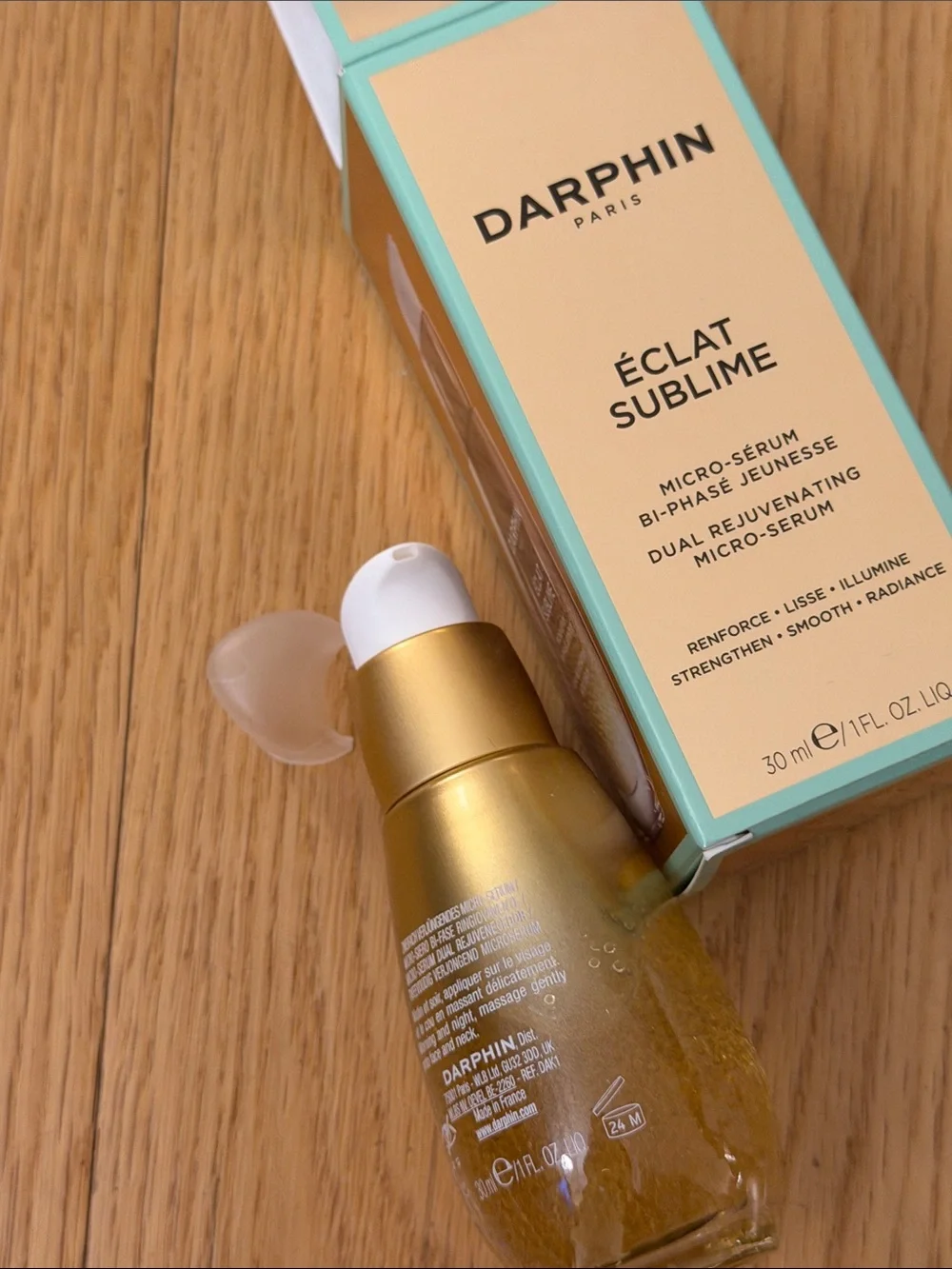 NEW Darphin Éclat Sublime Dual Rejuvenating Micro-Serum – 30 ml